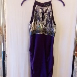 Nicole Miller evening knee length dress